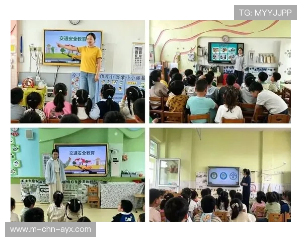 学校组织交通安全主题实践课堂强化规则意识